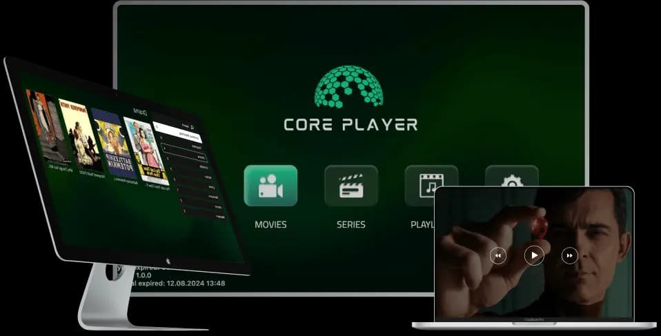 Core Player — app IPTV para Samsung e LG