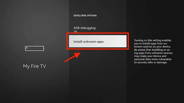 Ativando permissão de fontes desconhecidas para instalar XCIPTV