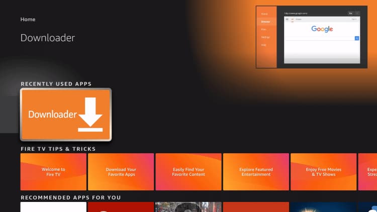 Passo 1 — Instalar o Downloader pela Google Play